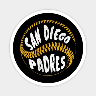 san diego padres ball Magnet